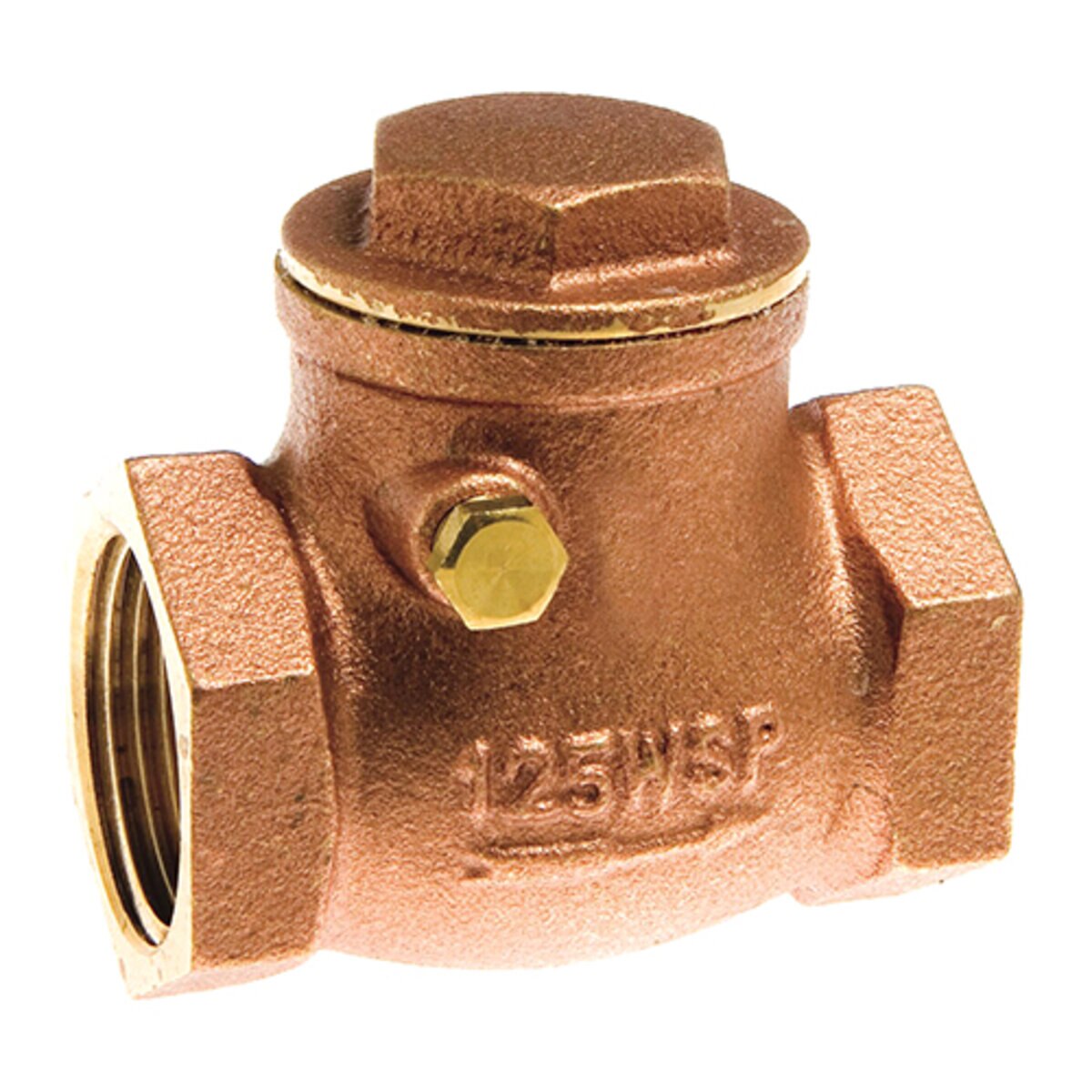 Watts 1" Lead Free Brass Swing Check Valve THD LFWCV