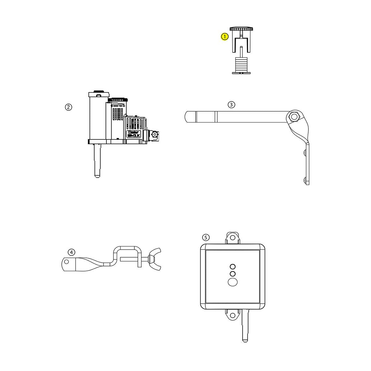 Cap & Spindle Assy Raincheck