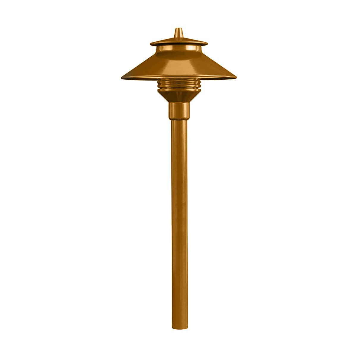 PL No Lamp, 24 in. Riser, Bronze Metallic-PLNL24RBZ