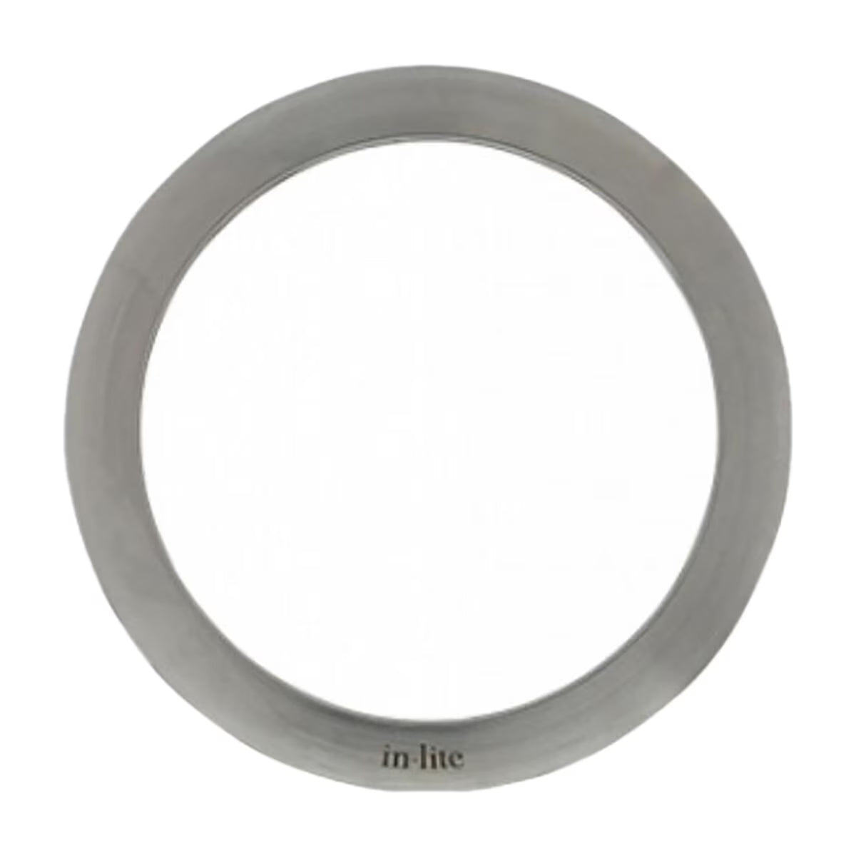 In-Lite-10702381- Design BV RING 68 Wall Mount Deck & Step Light Stainless Steel Finish, Aluminum Housing, 3 in. x 3 in. x 1/9 in. Dimensions
