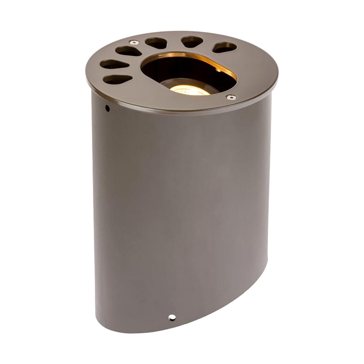 FX-TEZD35WFLBZ -Well Light TE Bronze Metallic Powder Coat MR-16 5W ZD LED Brass Housing