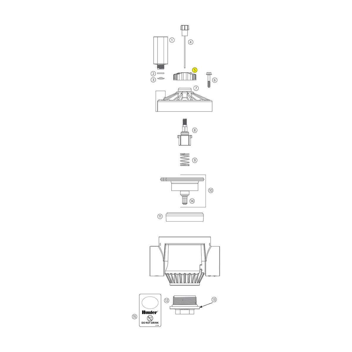 1 1/2 - 2" PGV Flow Handle