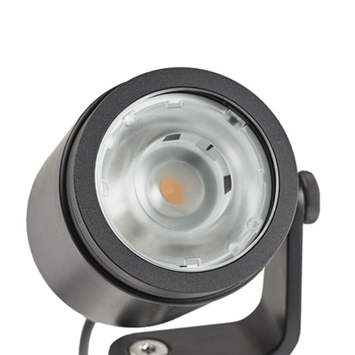 In-Lite-10400902- Big Scope Narrow Outdoor Spotlight 12V Black Finish 5W LED 3100K