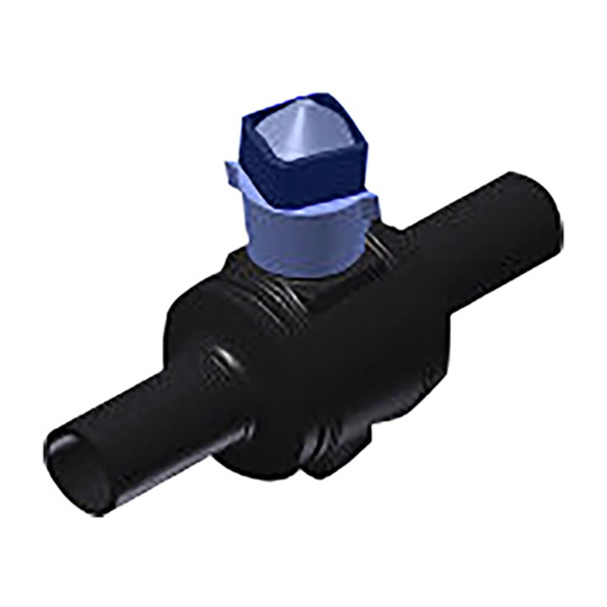Harco 74-5102 Ball Valve 2 in. HDPE Resin w/ Full Bore