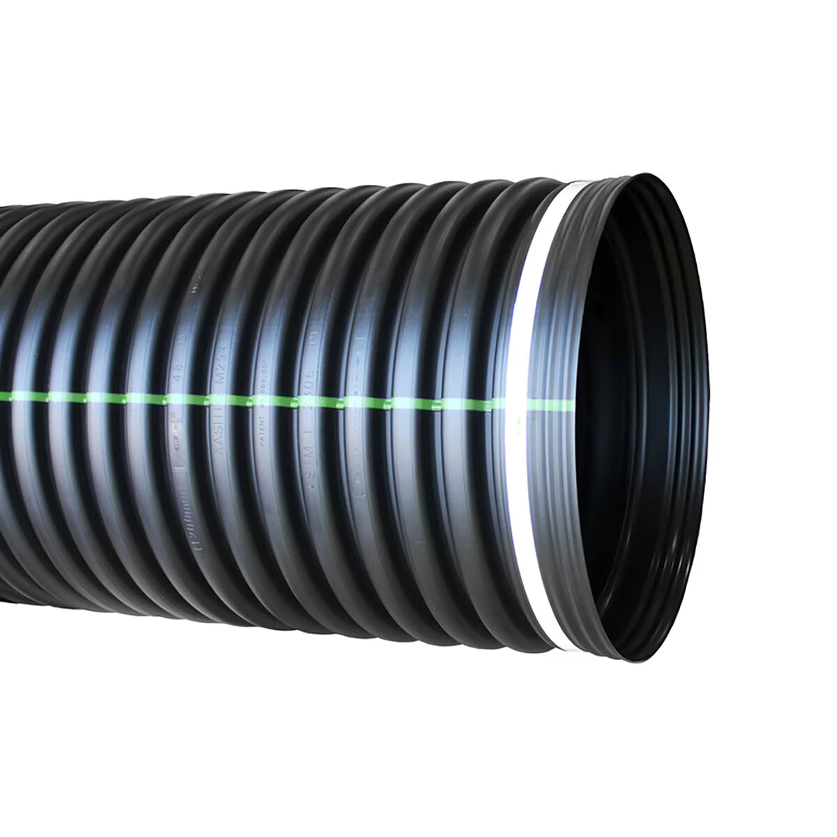 ADS N-12 6 in. Dual Wall Pipe Perforated w/ Gasket 20 ft.