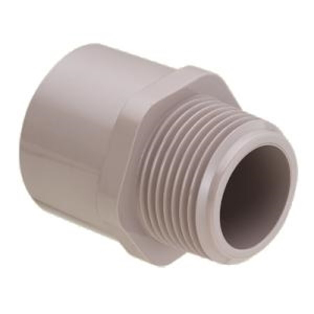 436-007UV Sch 40 UV Resistant PVC Male Adapter 3/4 in. MIPT x Socket