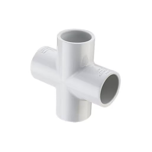 4 Cross Soc PVC Fitting
