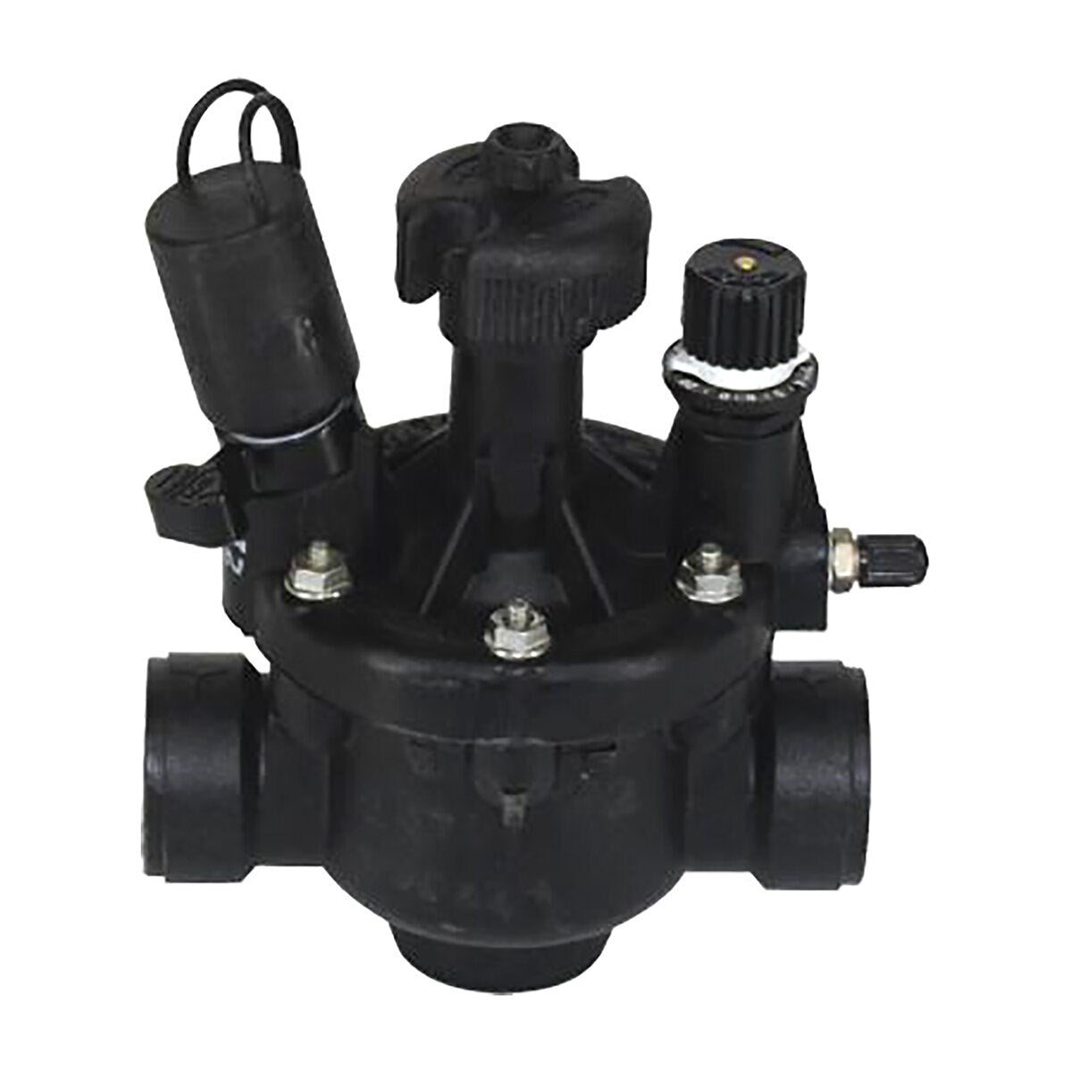 Toro P220 Angle Valve Plastic 1 in. w/ Flow Control w/ DC Latching Solenoid FIPT x FIPT