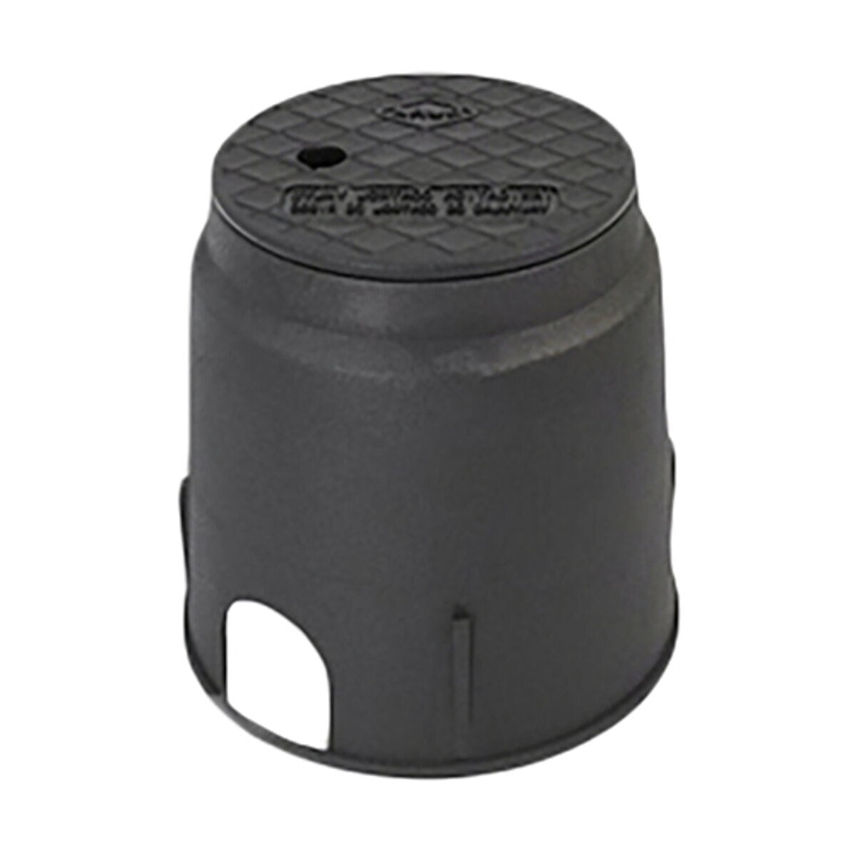 Carson Econo TrussT Round Valve Box w/ Twist Cover Black ICV 6 in.