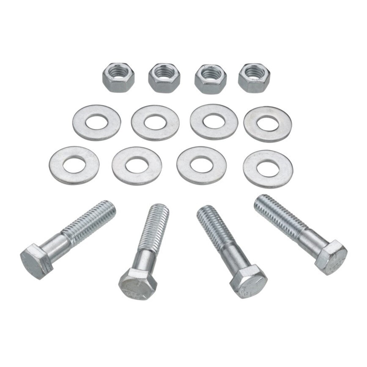 Zinc Plated Bolt Kit 4"