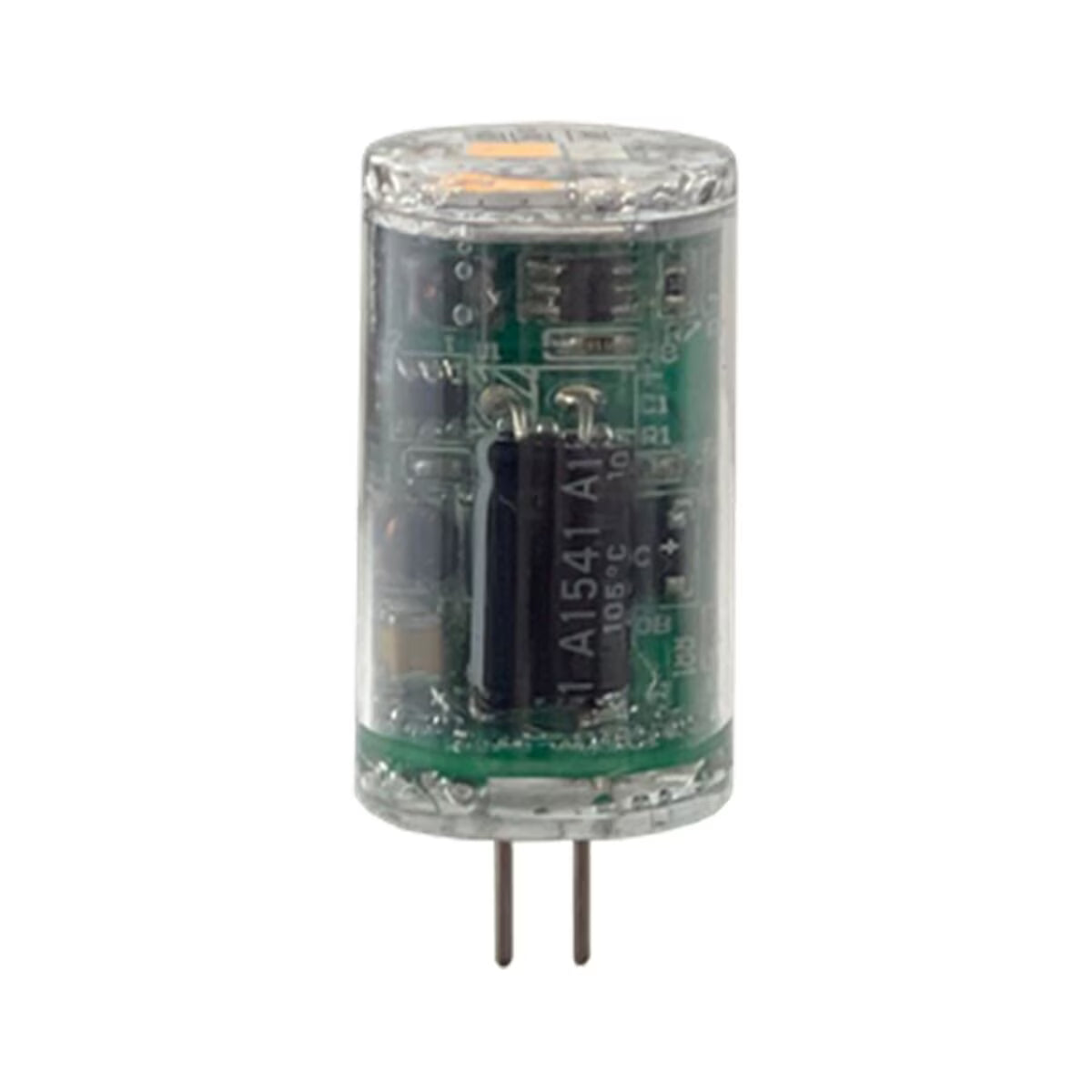 LED-2W-AT3RGB27 Unique Lighting Flex Gold VIVID Series 2W T3 RGB LED Lamp - 2700K, Clear and Green Finish, 40,000 Hour Average Life, 10V-15V Voltage