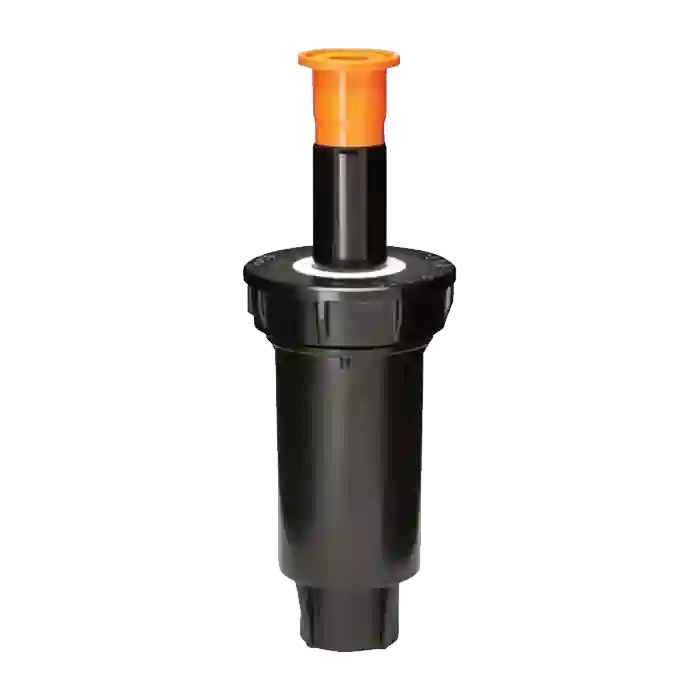 Rain Bird 12-inch Pop-Up Spray Head 1/2" FNPT 0.1 gpm Stainless Steel/Plastic 15 - 70 psi Pressure Regulator |