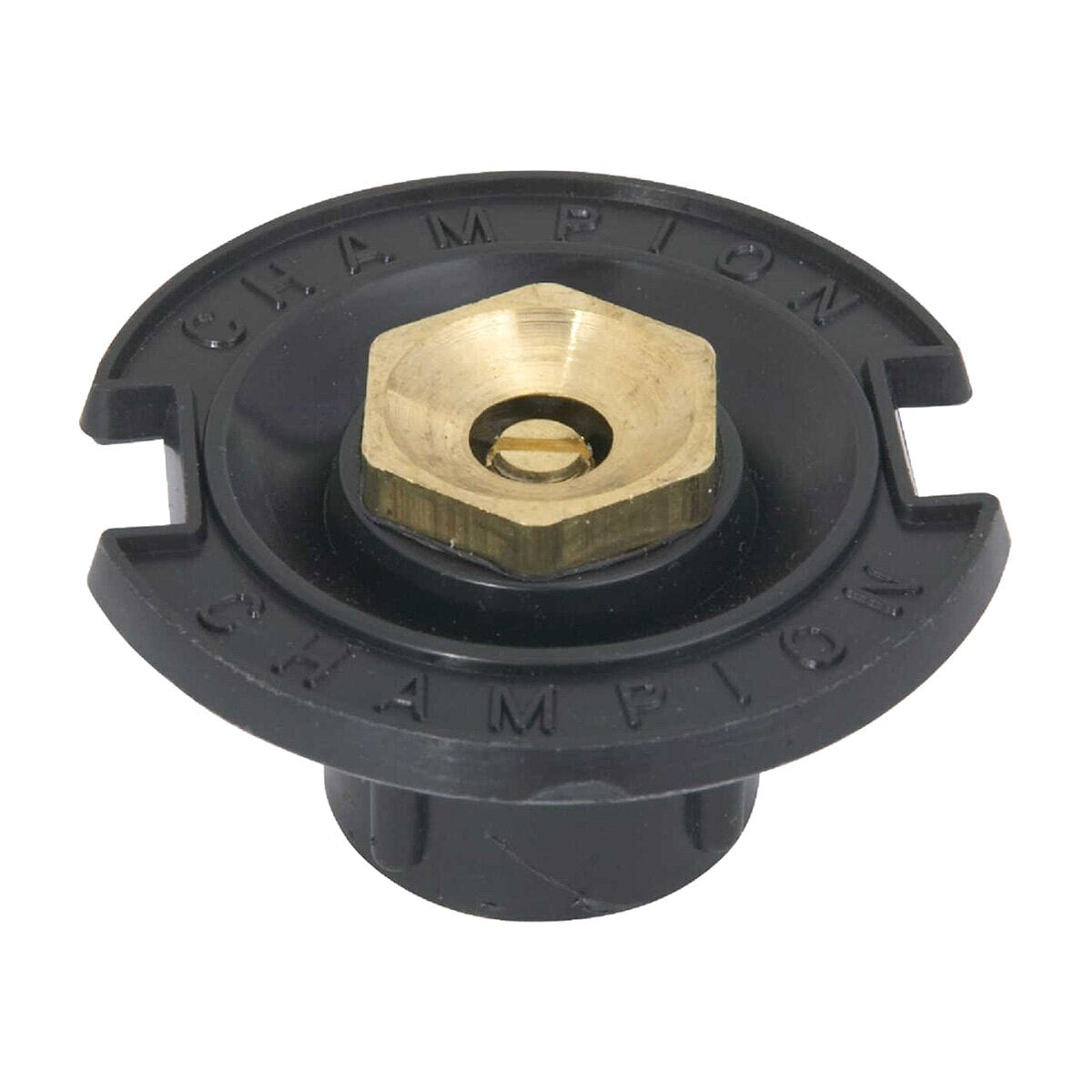 Full Circle Plastic Flush Head w/ Brass Nozzle