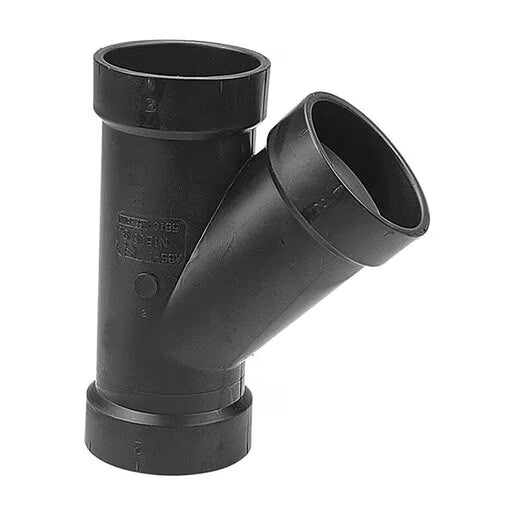 Nibco  I091050  DWV Wye 45 Degree ABS 4 in.