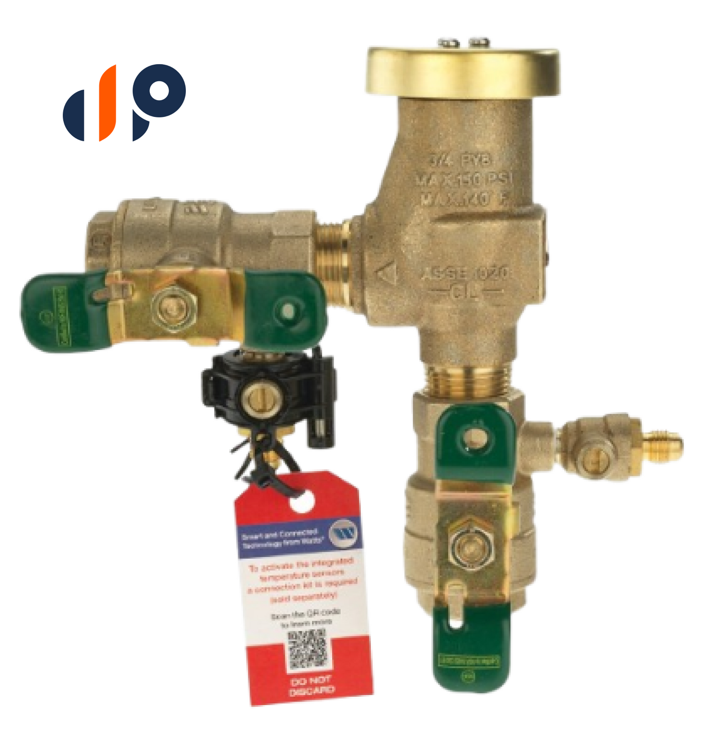 T388001  Watts 800M4 Anti-Siphon Pressure Vacuum Breaker w/ Ball Valves 3/4 in. Bronze w/ Freeze Sensing Capability (Sensing Upgrade Kit Sold Separately) | T388001