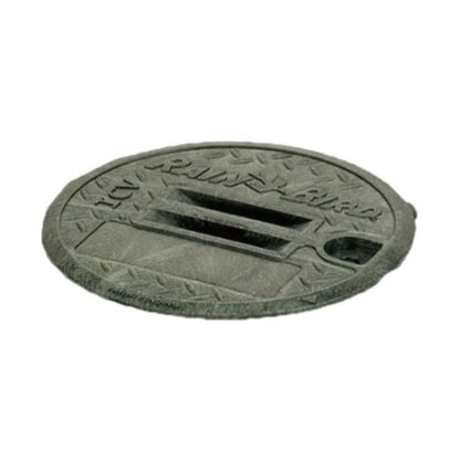 Rain Bird Round Valve Box Lid Green 10 in. Lid Only