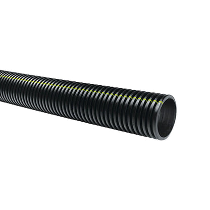 ADS N-12 Plain End Perforated Pipe Black HDPE 12 in. x 20 ft.