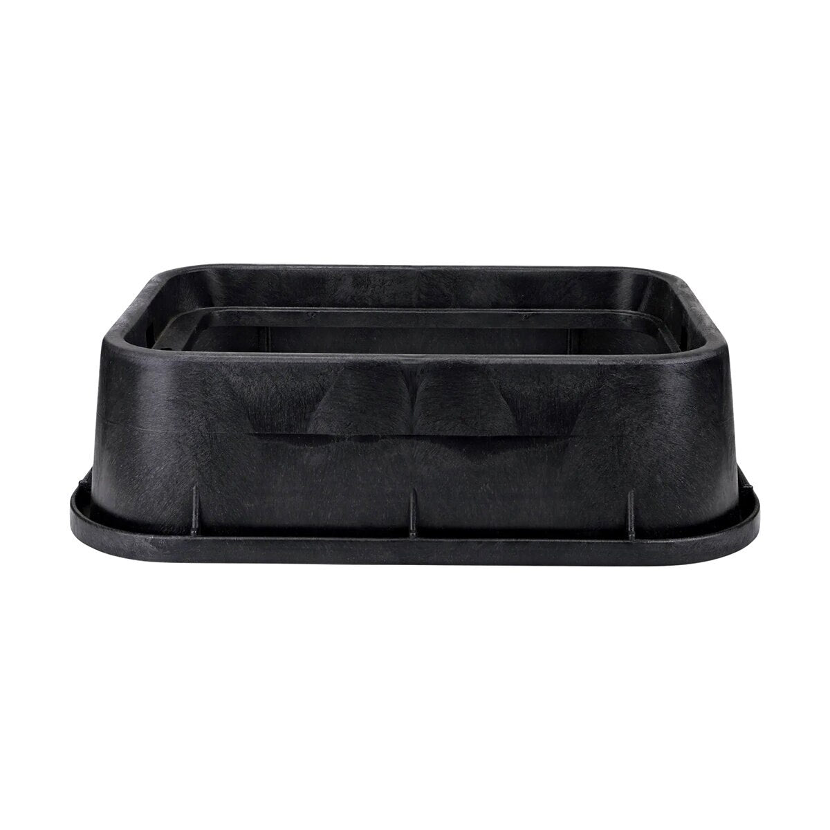 NDS Standard-Series Valve Box Extension Body (only) Jumbo Rectangle 13 in. x 20 in. x 6 in.H Black