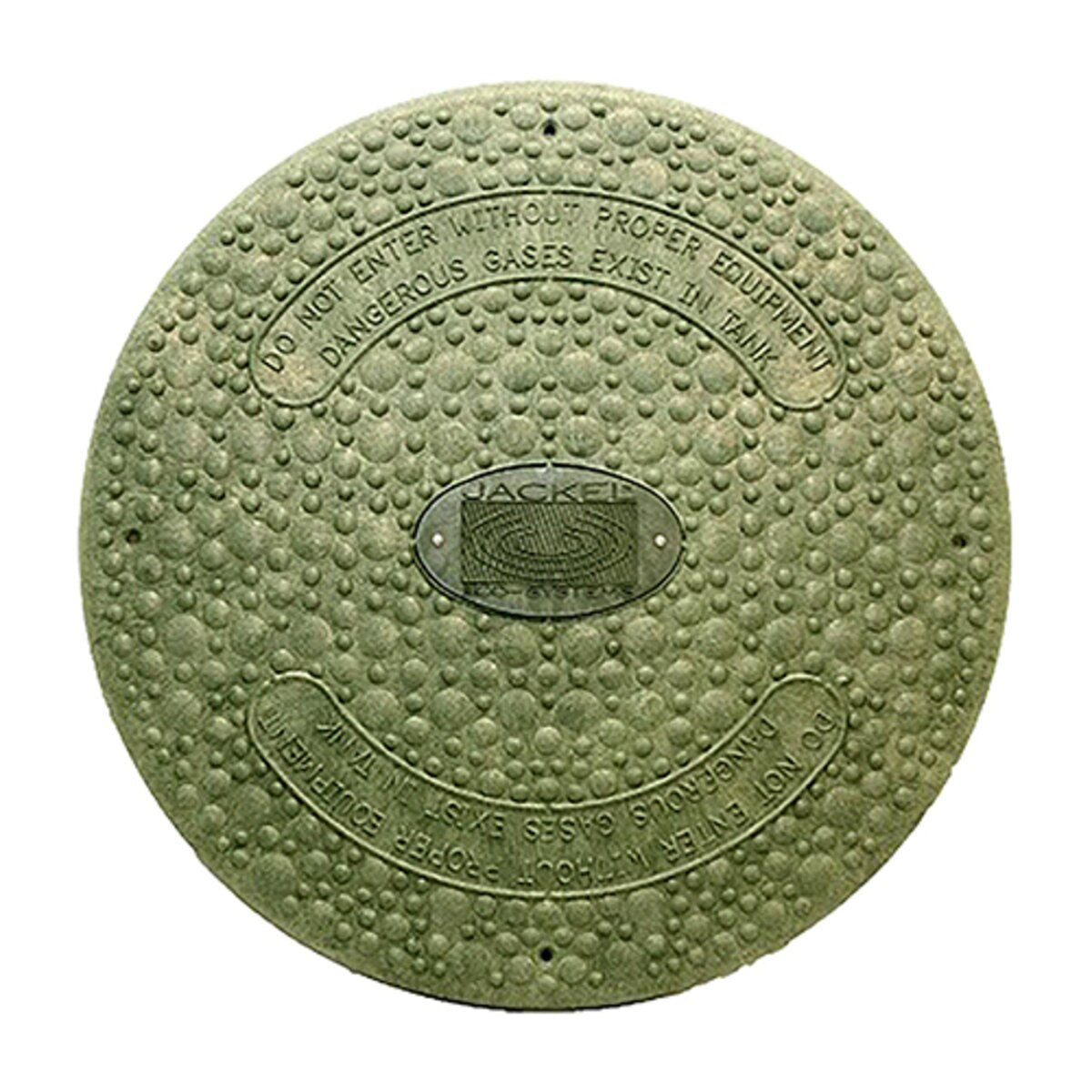N-12 Structural Foam Solid Green Lid Fits 24 in.