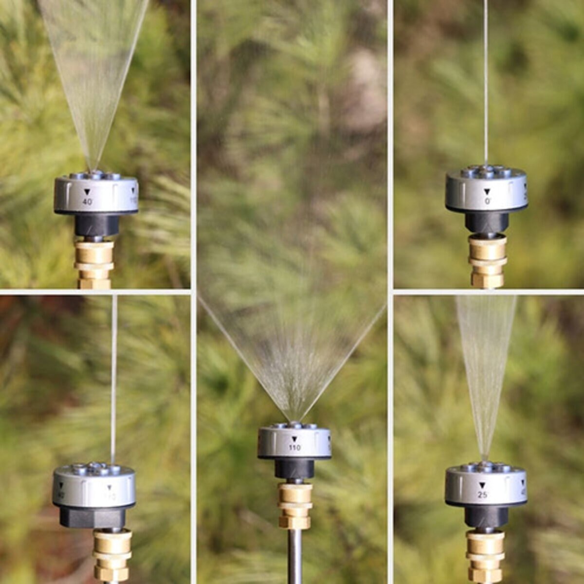FlowZone Quick-Connect Aluminum 5-in-1 Adjustable Nozzle