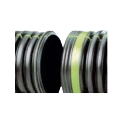 ADS Drain Pipe Dual Wall N-12 PL Solid 10 in. x 20 ft. L