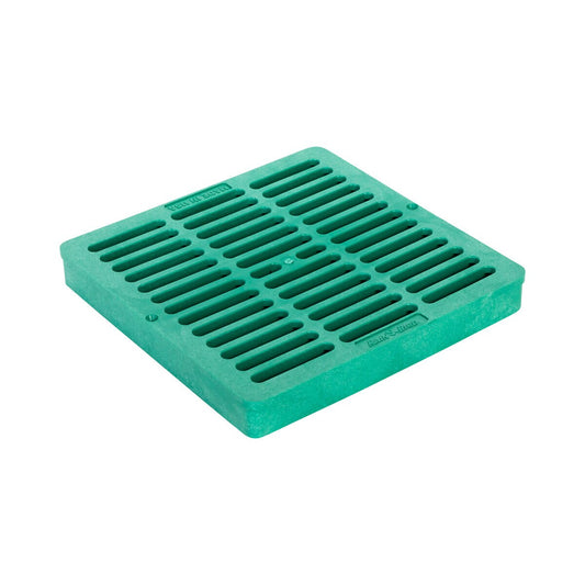 9 in. Square Flat Grate Green Rain Bird
