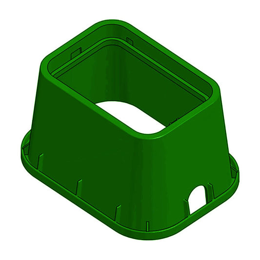 Oldcastle Carson Spec Grade Flared Box Green 6 in. H x 19 in. L x 14 in. W