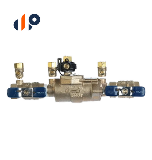 T1113  FEBCO 850 Double Check Assembly w/ Ball Valves 1 in. Bronze w/ Freeze Sensing Capability (Sensing Upgrade Kit Sold Separately) | T1113