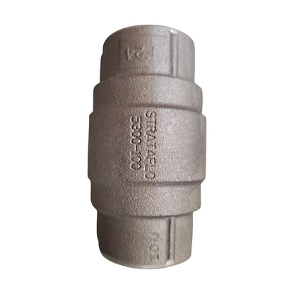 Strataflo  5300-100  Aluminum Check Valve 1 in. FNPT w/ Buna-S Rubber Poppet