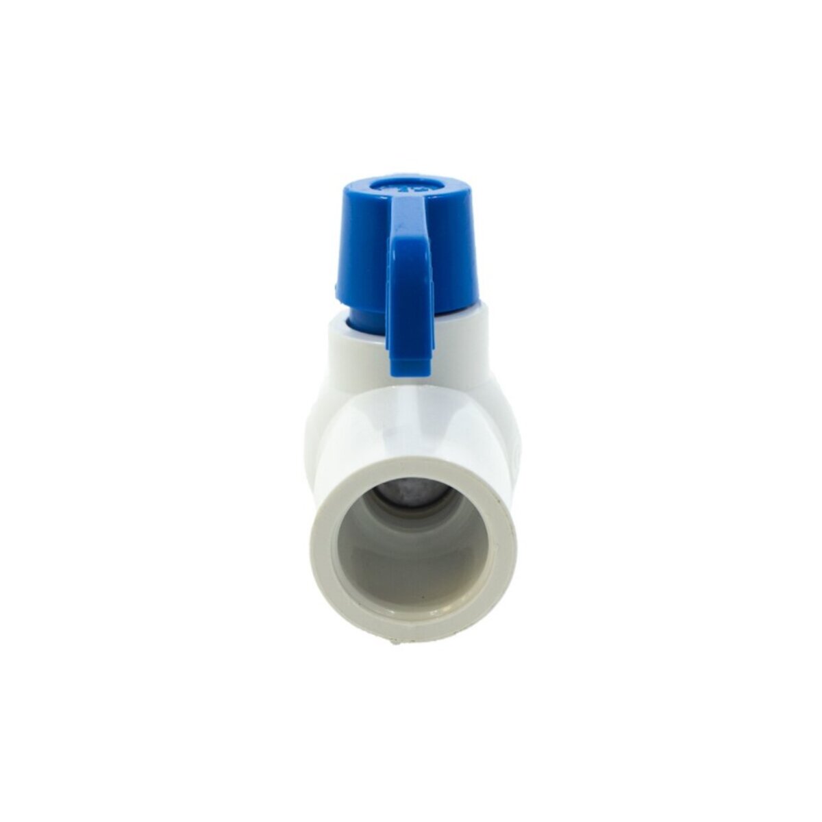 V40491N Lasco 491 Commercial Ball Valve Slip PVC White 4 in. w/ Blue Handle