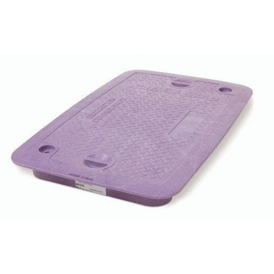 Rain Bird VB Jumbo Valve Box Lid Rectangle Purple Polyethylene Lid Only
