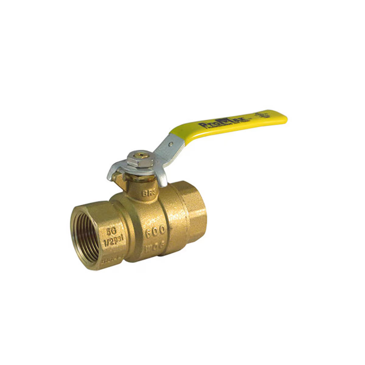 Hammond  PM01000100  ProMax Full Port Ball Valve Brass 1 in. FIPT