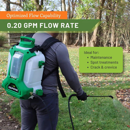 Zephyr FZSATJ-3  4 gal. Battery-Powered Backpack Sprayer |