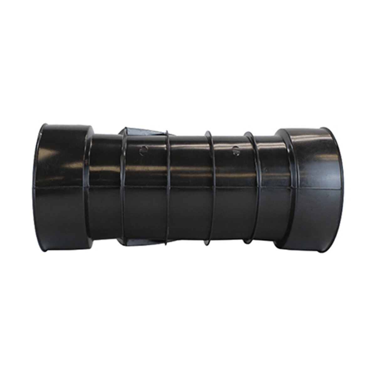 ADS HDPE Corrugated External Snap Wye Black 6 in.