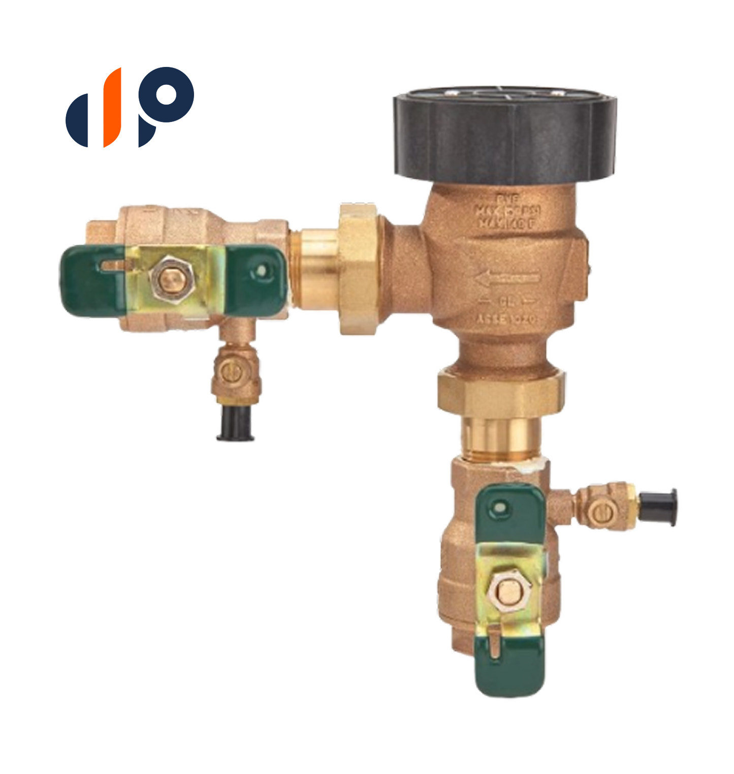 0388015  Watts 800M4-FR Freeze Resistant Anti-Siphon Pressure Vacuum Breaker 1 in. Bronze With Quarter Turn Ball Valve |
