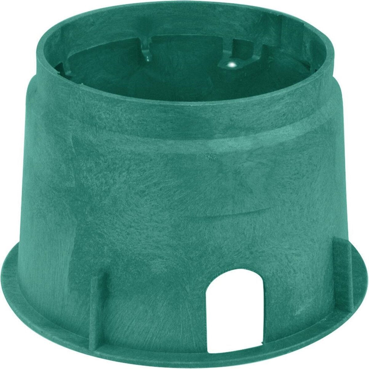 AEP Valve Box Round 10 in. Green Box/Green Lid Overlapping ICV