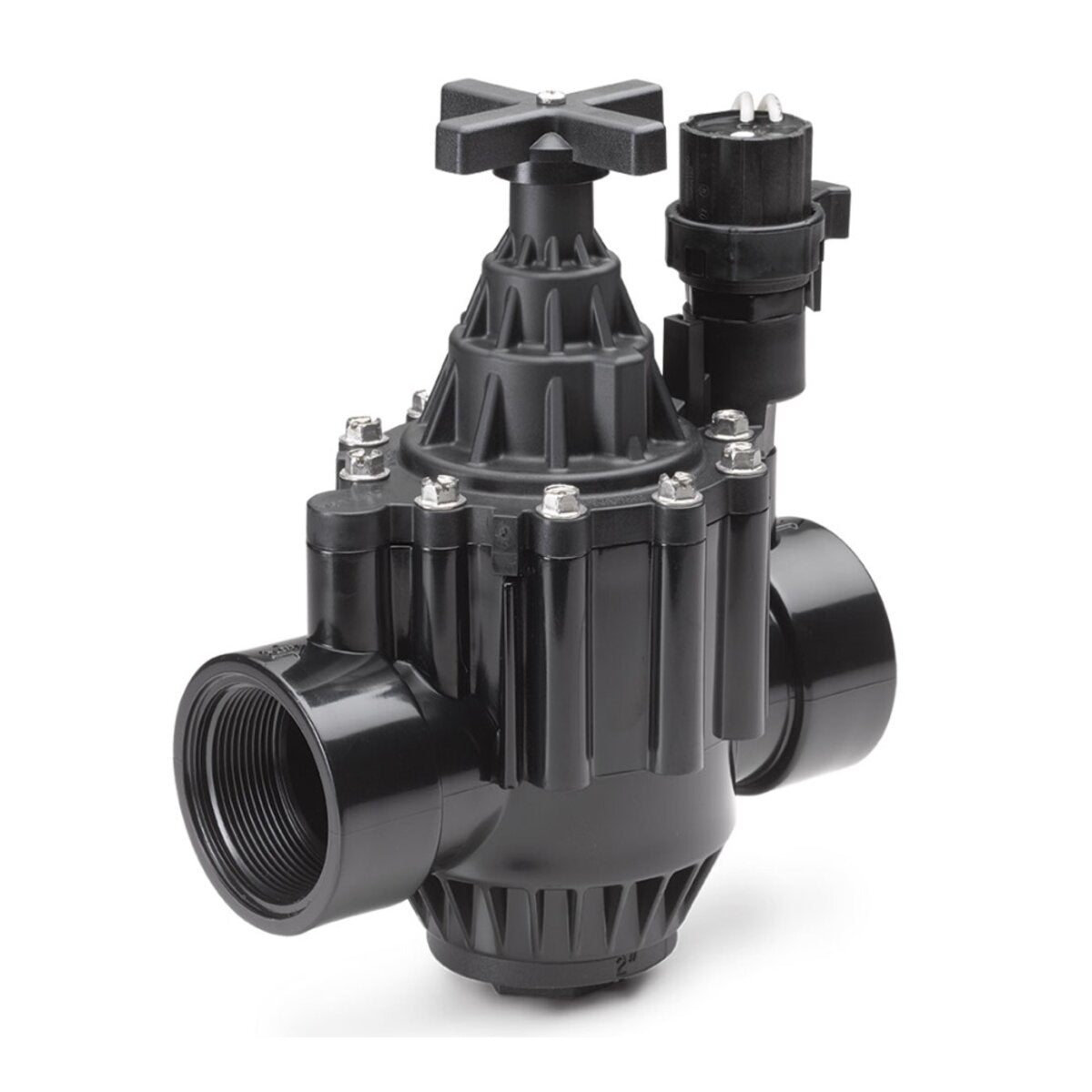 Rain Bird PGA PVC and Glass-Filled Nylon Globe/Angle Valve 2 in. FIPT