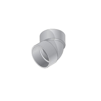 4P03  -NDS PVC S&D 45 Deg. Elbow HUB x HUB White 4 in.