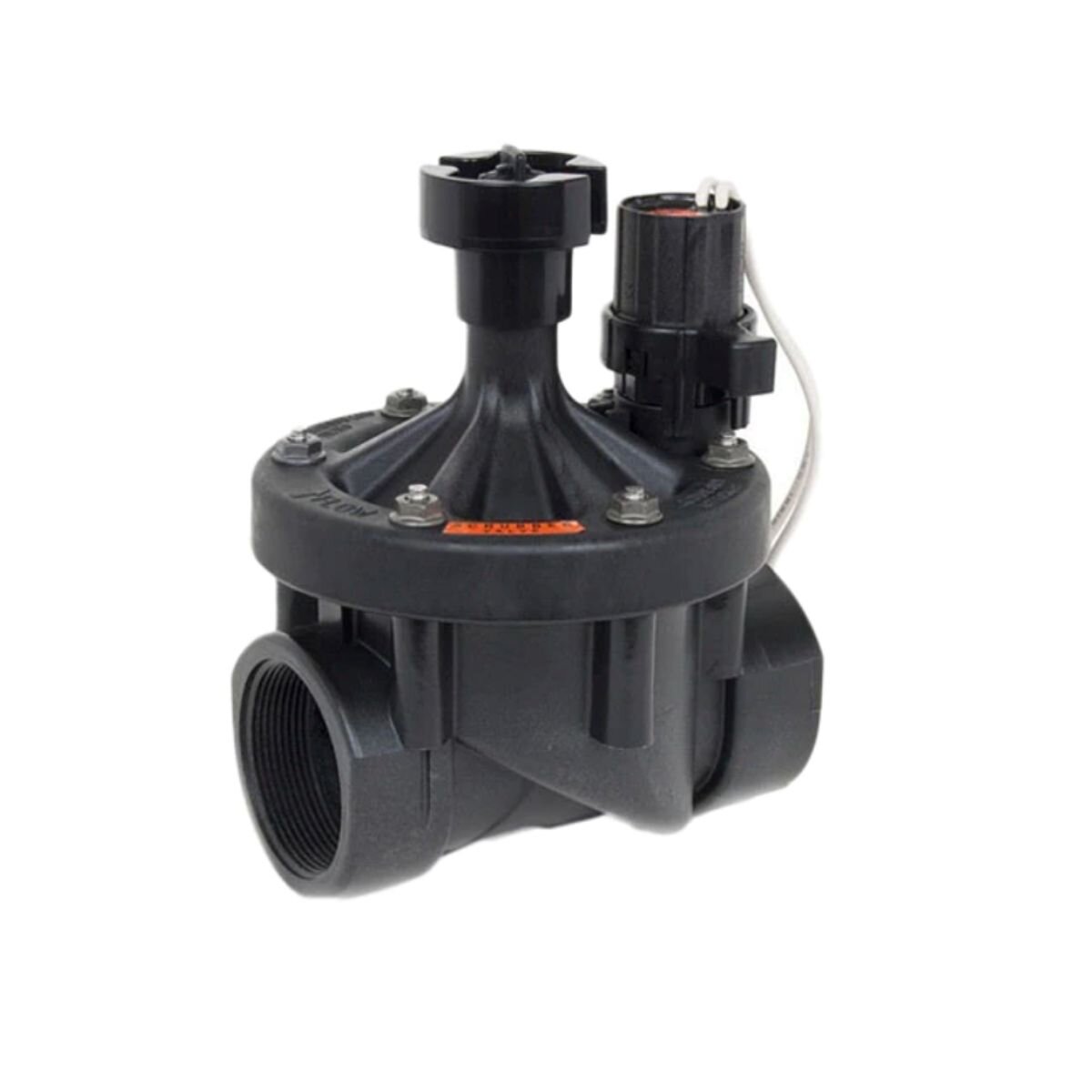 Rain Bird PESB Industrial Scrubber Valve Plastic w/ IVM Solenoid w/ Flow Control 1-1/2 in. FIPT