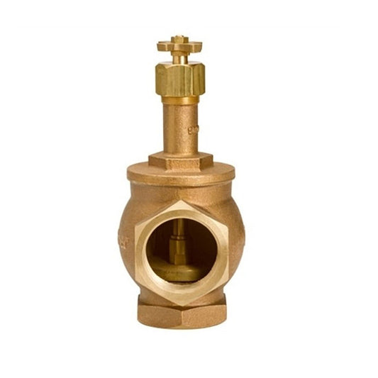 Buckner-Superior Angle Valve 3/4 in. NPT Brass