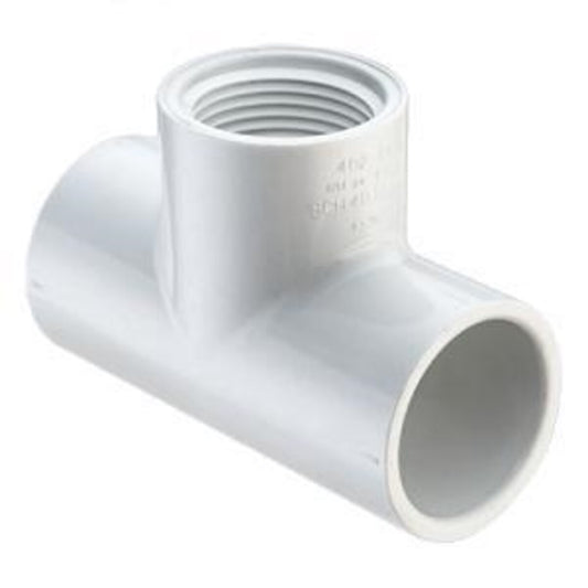 402-007 Sch 40 PVC Tee 3/4 in. Socket x FIPT | Spears