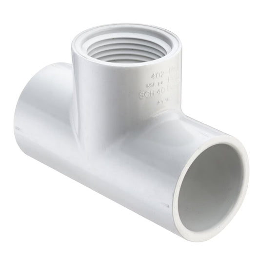 402-020 Sch 40 PVC Tee 2 in. Socket x FIPT | Spears