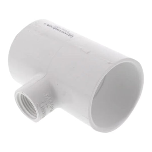 402-209 Sch 40 PVC Reducing Tee 1-1/2 in. x 1/2 in. Socket x FIPT | Spears
