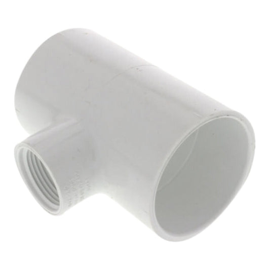 402-249 Sch 40 PVC Reducing Tee 2 in. x 1 in. Socket x FIPT |  Spears