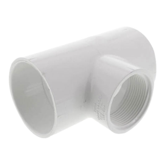402-251 Sch 40 PVC Reducing Tee 2 in. x 1-1/2 in. Socket x FIPT | Spears