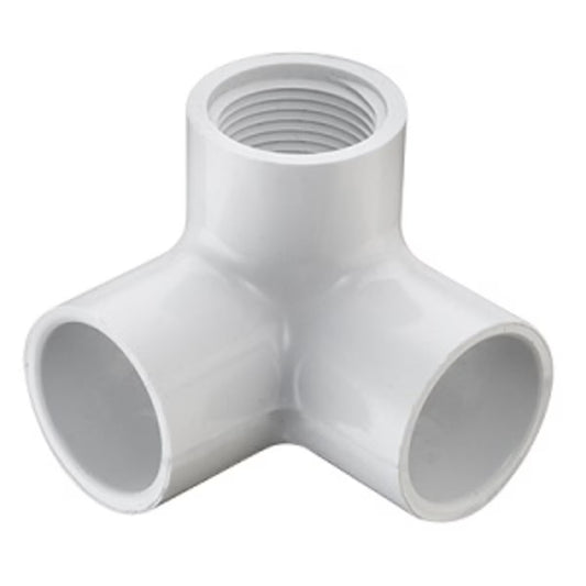 414-101 Sch 40 PVC 90 Degree Side Outlet Reducing Elbow 3/4 in. x 1/2 in. Socket x Fipt | Spears