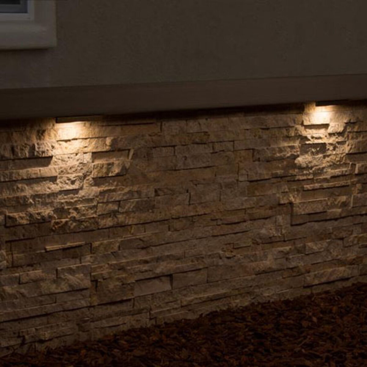 FX LF Wall Light ZD Aluminum Housing Black Finish 2W 3000K LED