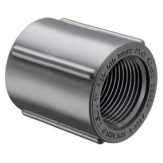 430-010G Sch 40 PVC Coupling Gray 1 in. FIPT | Spears
