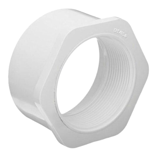 438-212 Sch 40 PVC Reducer Bushing Flush Style 1-1/2 in. x 1-1/4 in. Spigot x FIPT | Spears