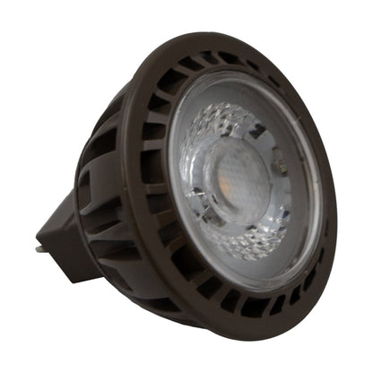 MR16 7 Watt 2700K with interchangeable 15/30/60/120 degree optics